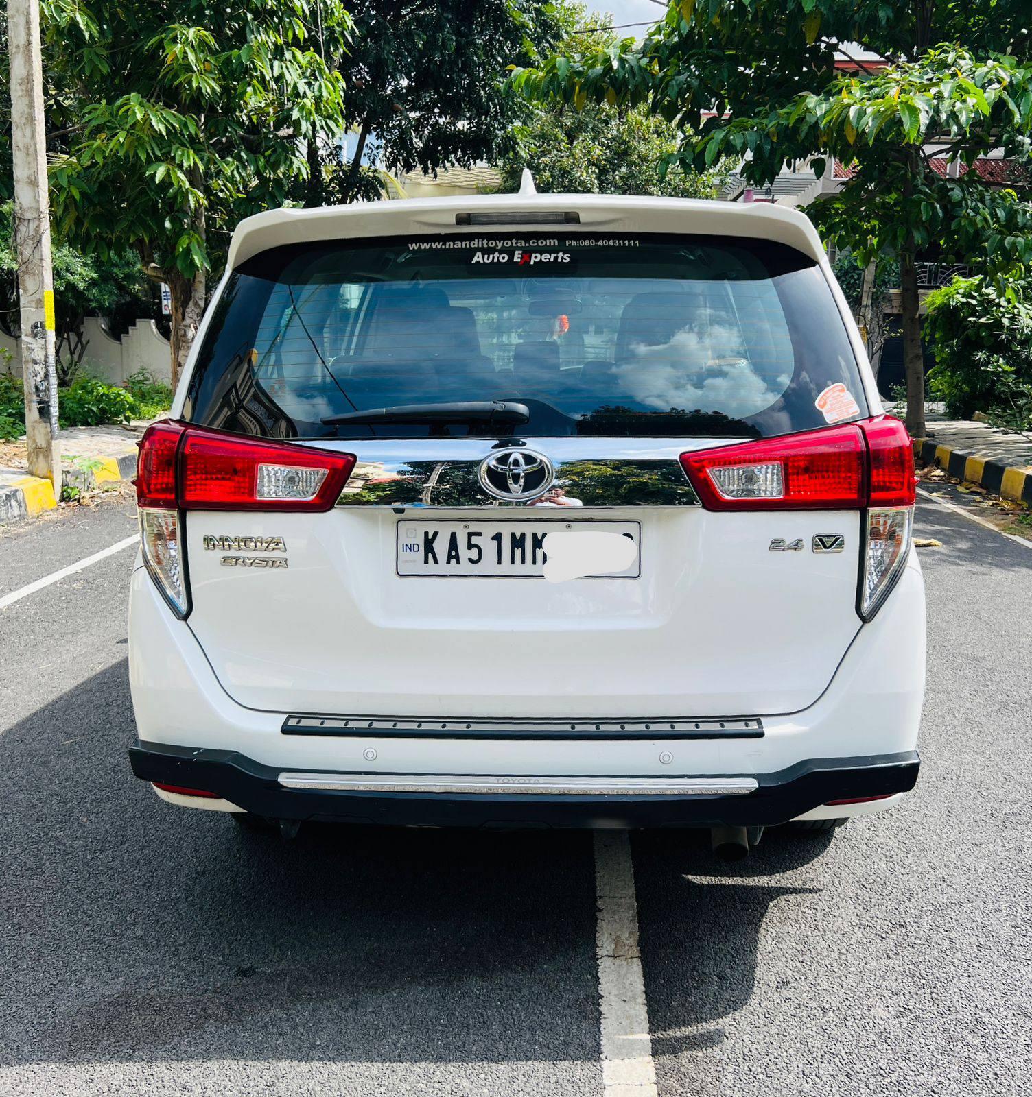 INNOVA CRYSTA 2.4 ZX MANUAL SILVER METALLIC 2024 AUGUST MONTH