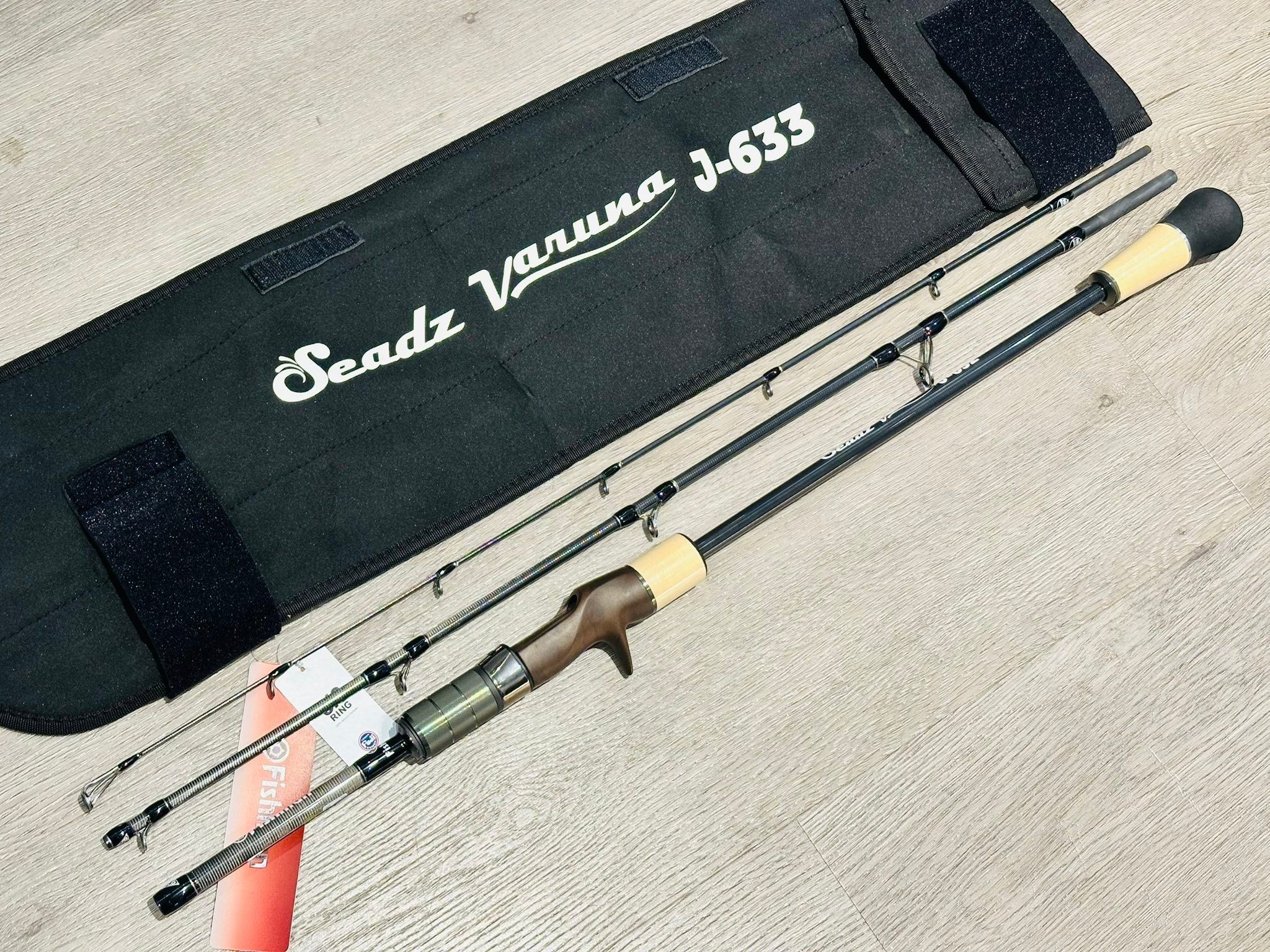 Fishman Seadz Varuna travel jigging rods available at Lure Haven