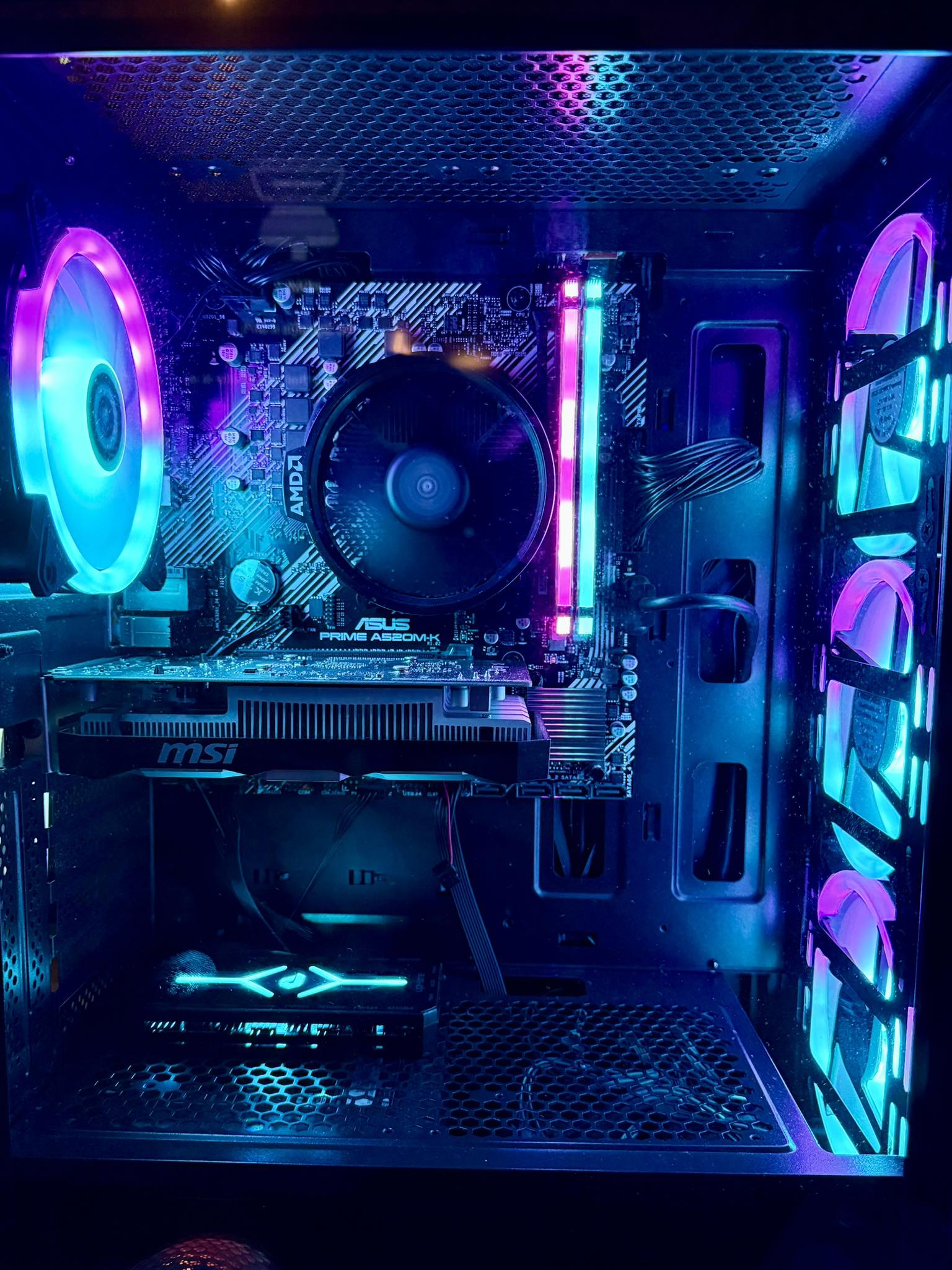 Upgrading Asus A520M with Ryzen 3 4100 and GTX 1650 for 1080p gaming