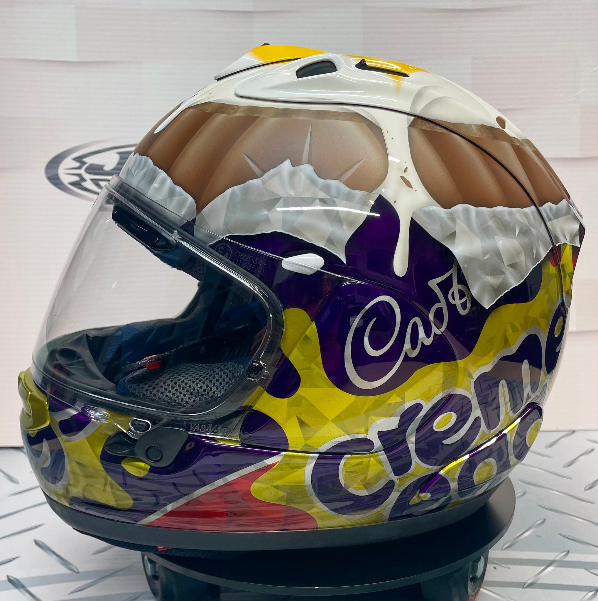 eggshell motorcycle helmet Remi Bike & Skate Matte / S: 54-57cm timeless appearance Skull bucket helmet vintage white