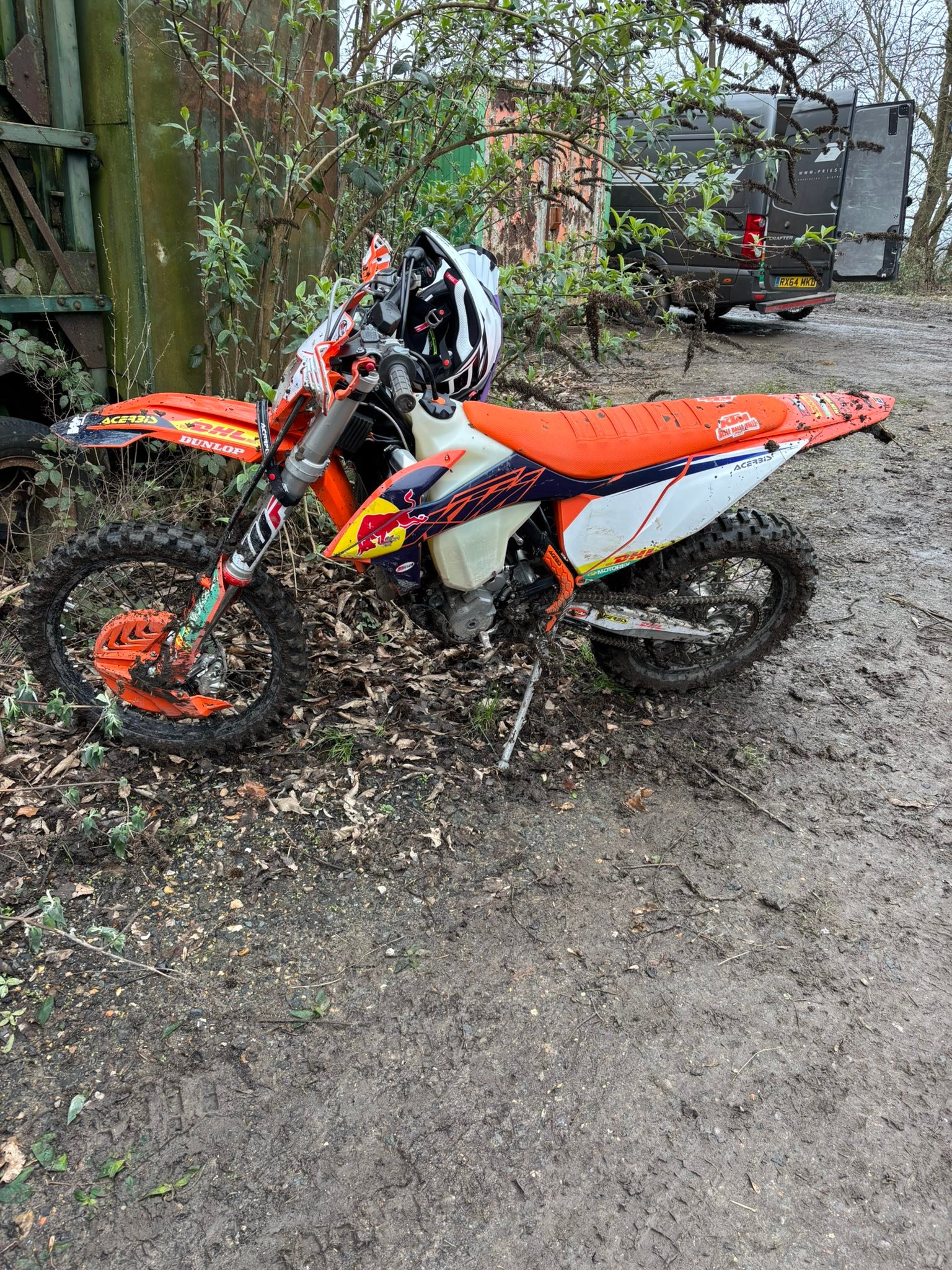 2021 KTM exc 250f 183hrs Recent full service and steel oil pump 