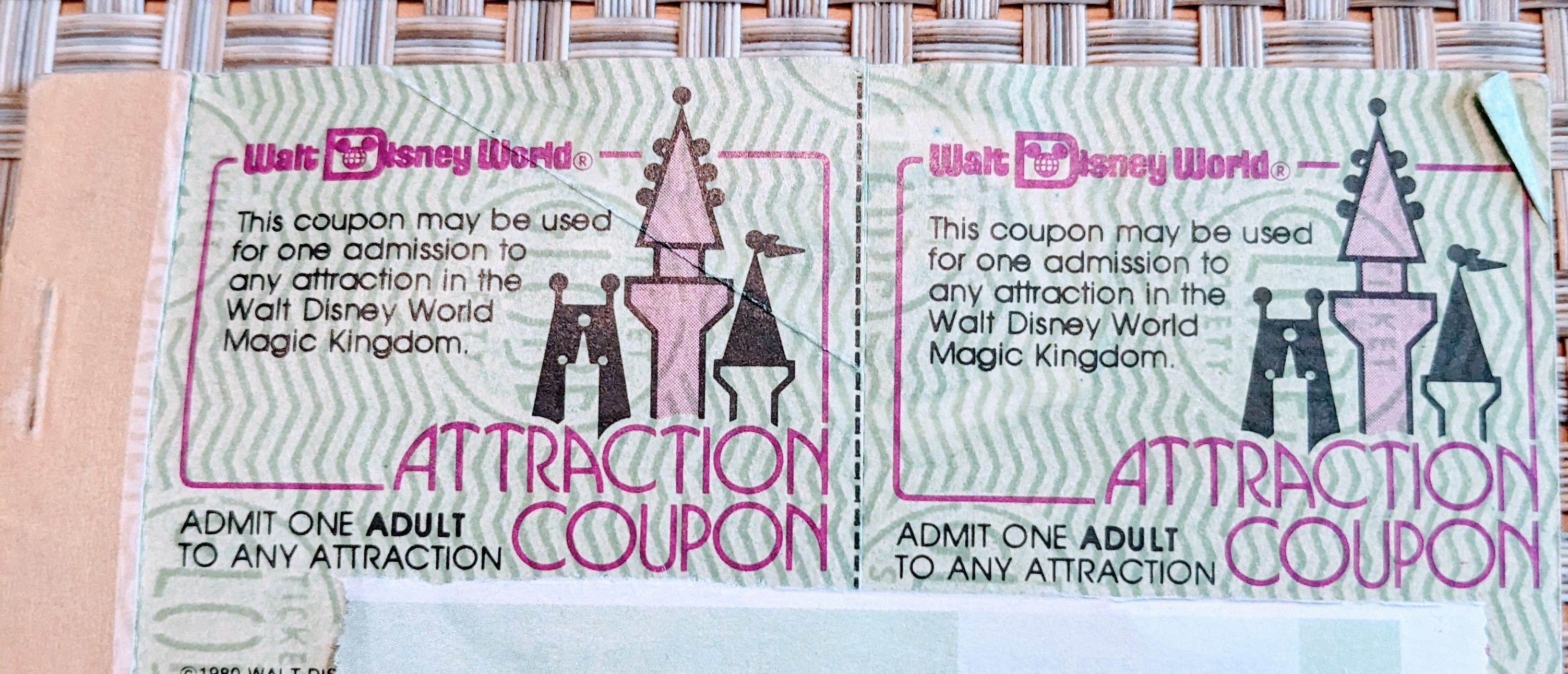 Can I restore vintage amusement park tickets from the 70's?