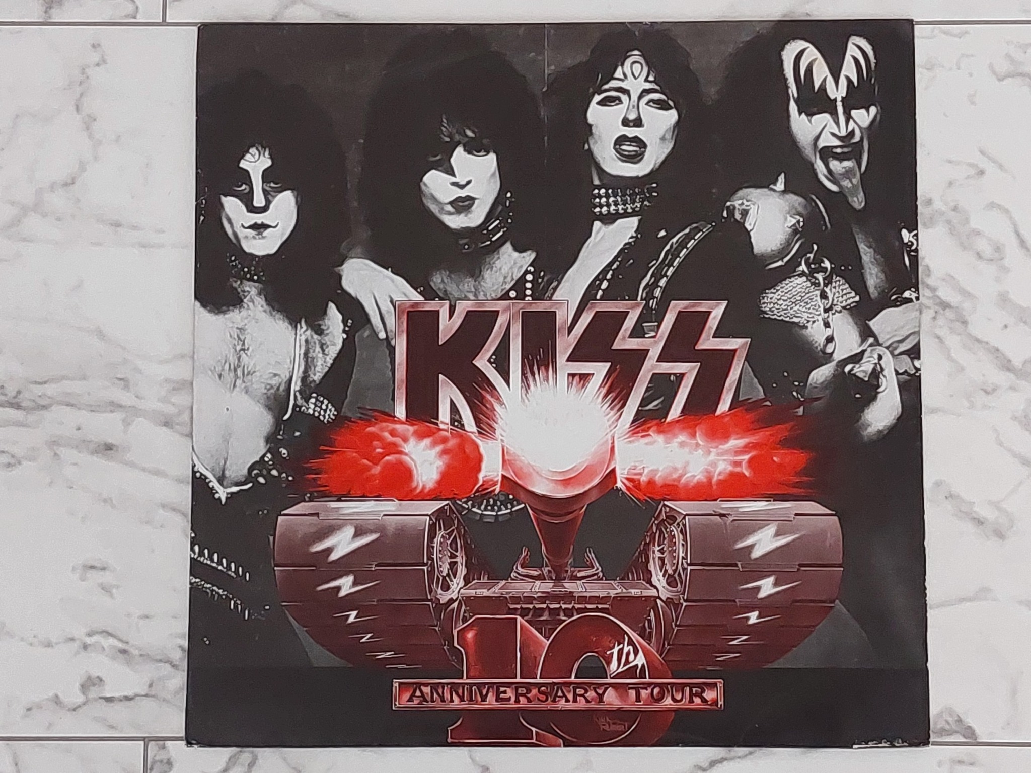 Kiss Japan Tour Edition CD with holographic cover