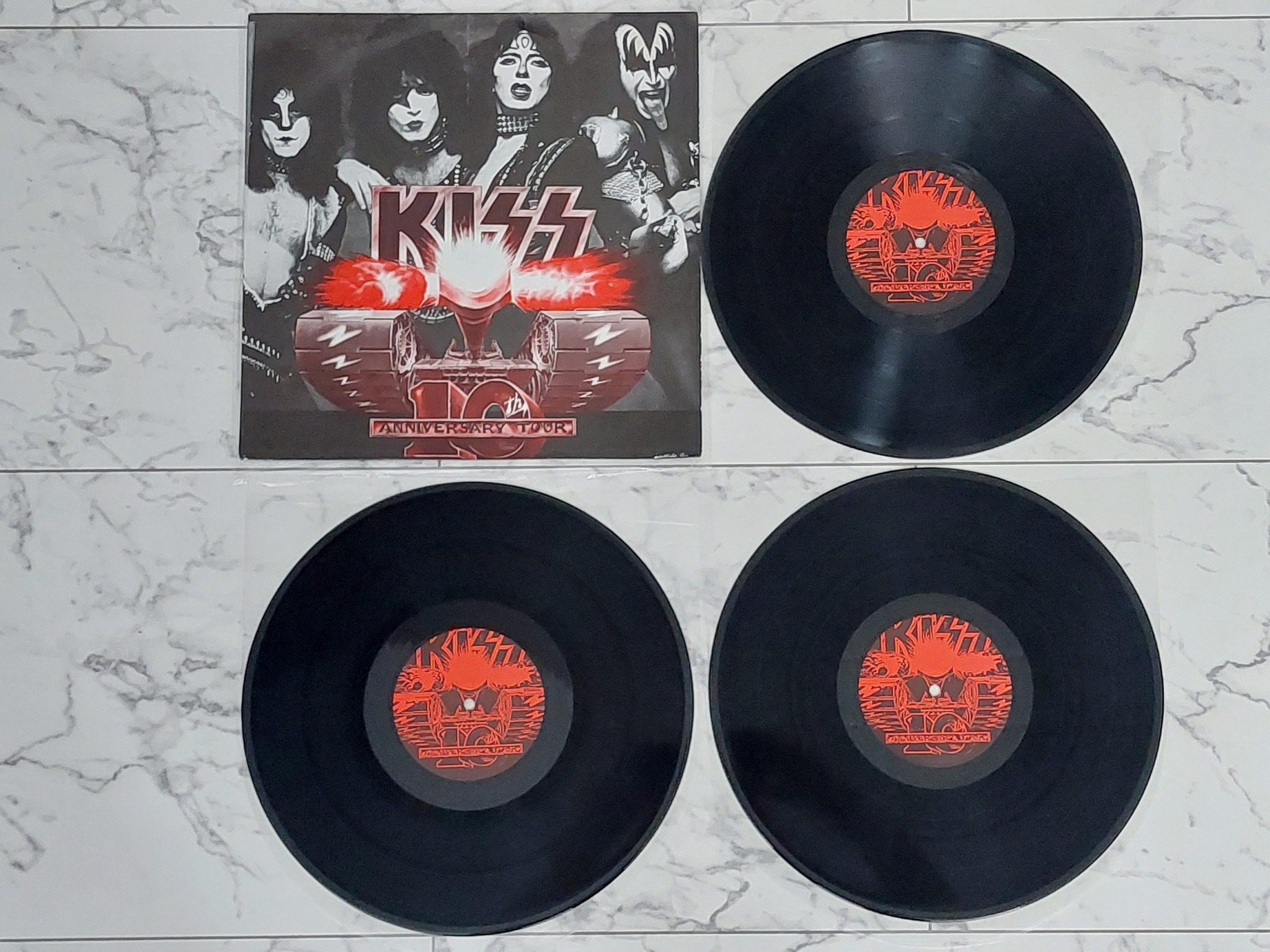 KISS 10th anniversary tour live in Los Angeles