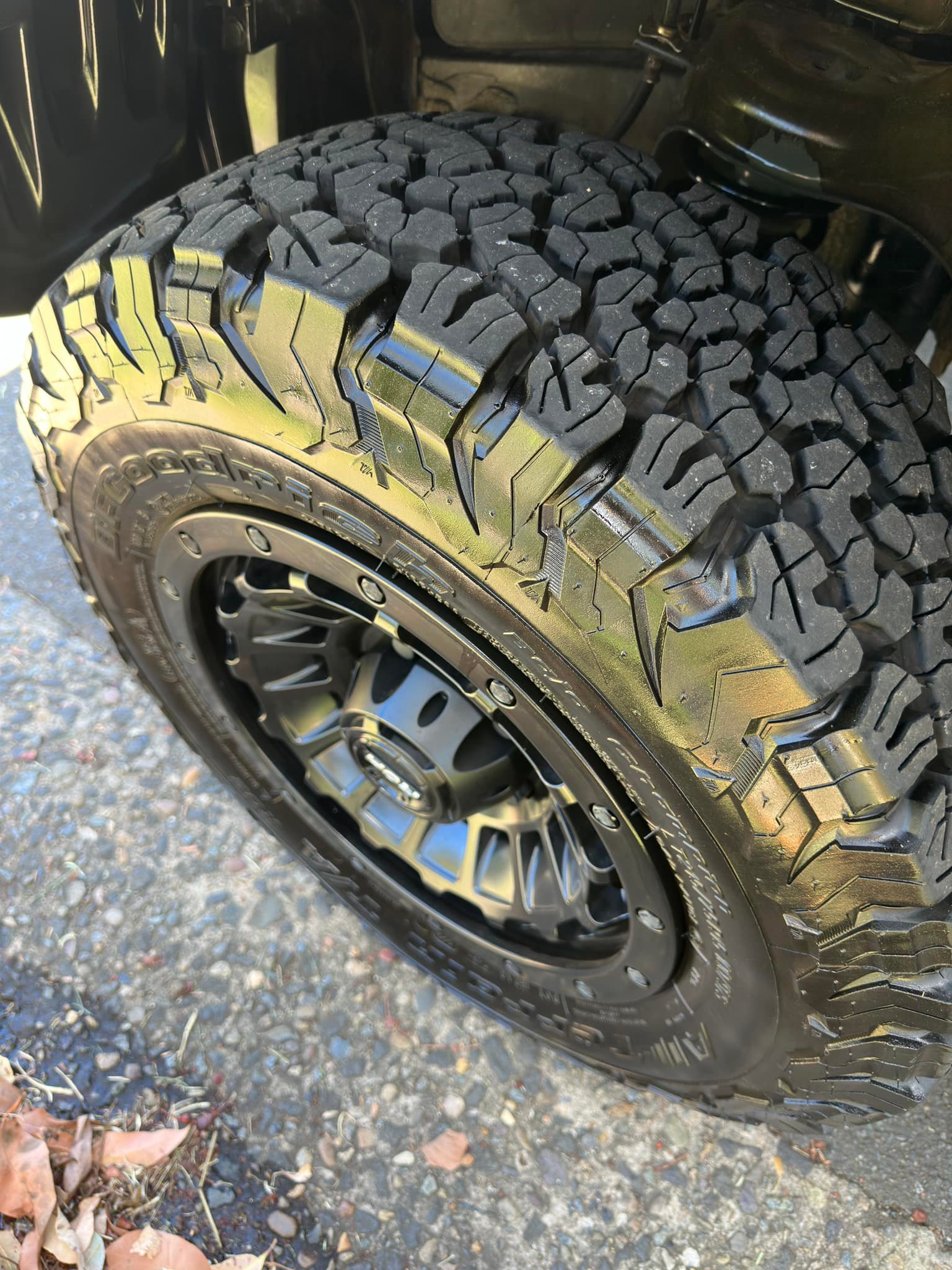Jimny stepping up to 195/80R15 BFGoodrich KO3 all-terrain tyres