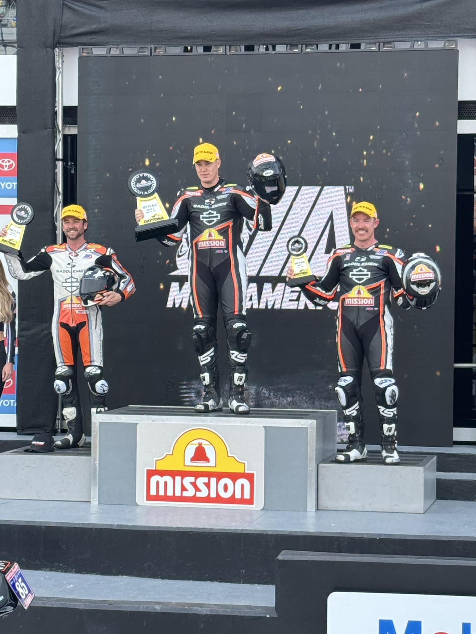 Hooligan Race 2 1,2,3 Saddlemen Race Development Podium Sweep