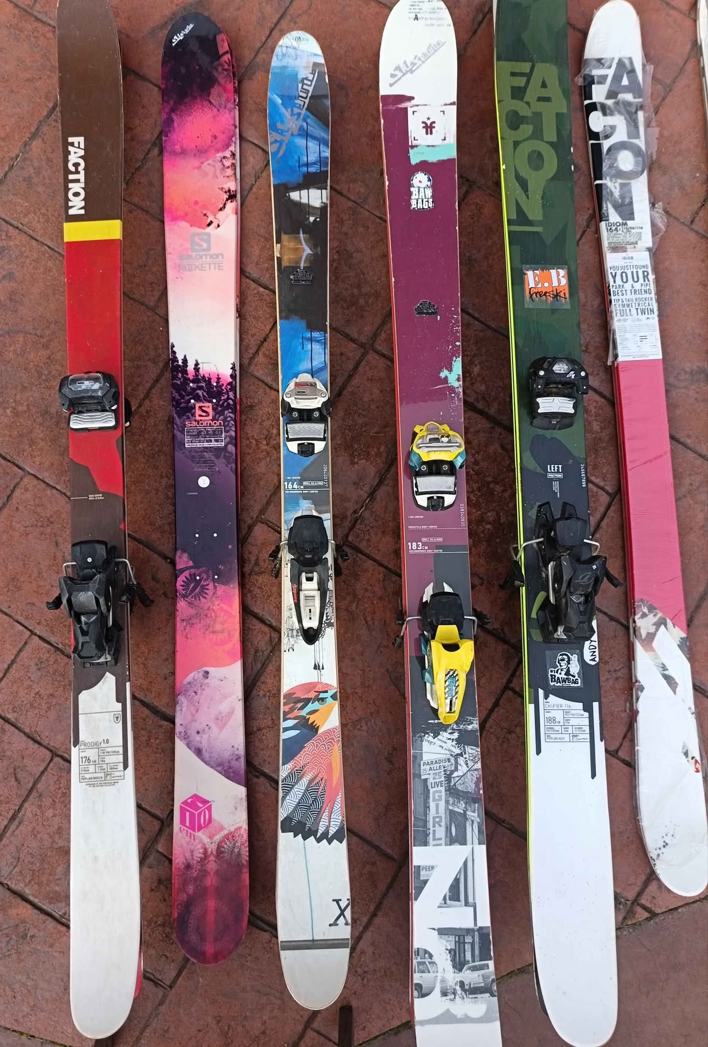 072 308 709 Volki speed wall 170 cm Stockli cross pro 160 cm Scott 