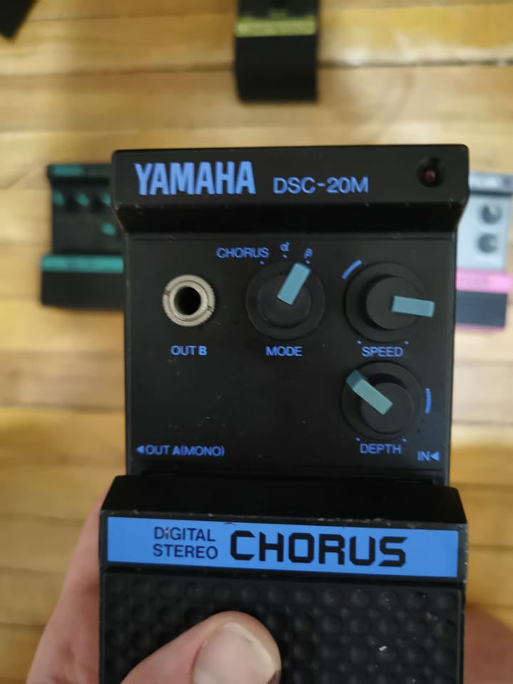 Ibanez DSC10 digital stereo chorus pedal review