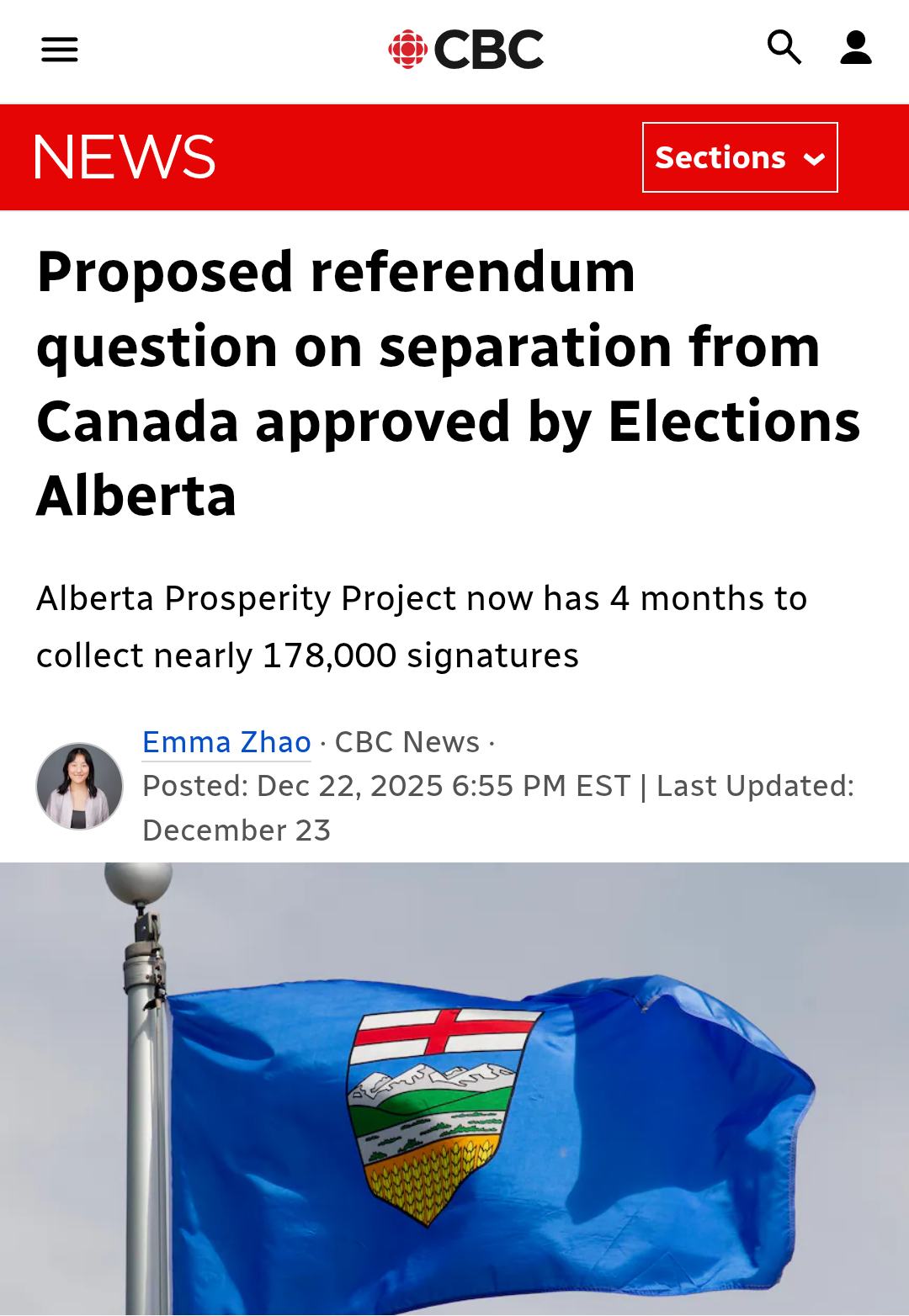Chris - Alberta to officially start collecting signatures for ...