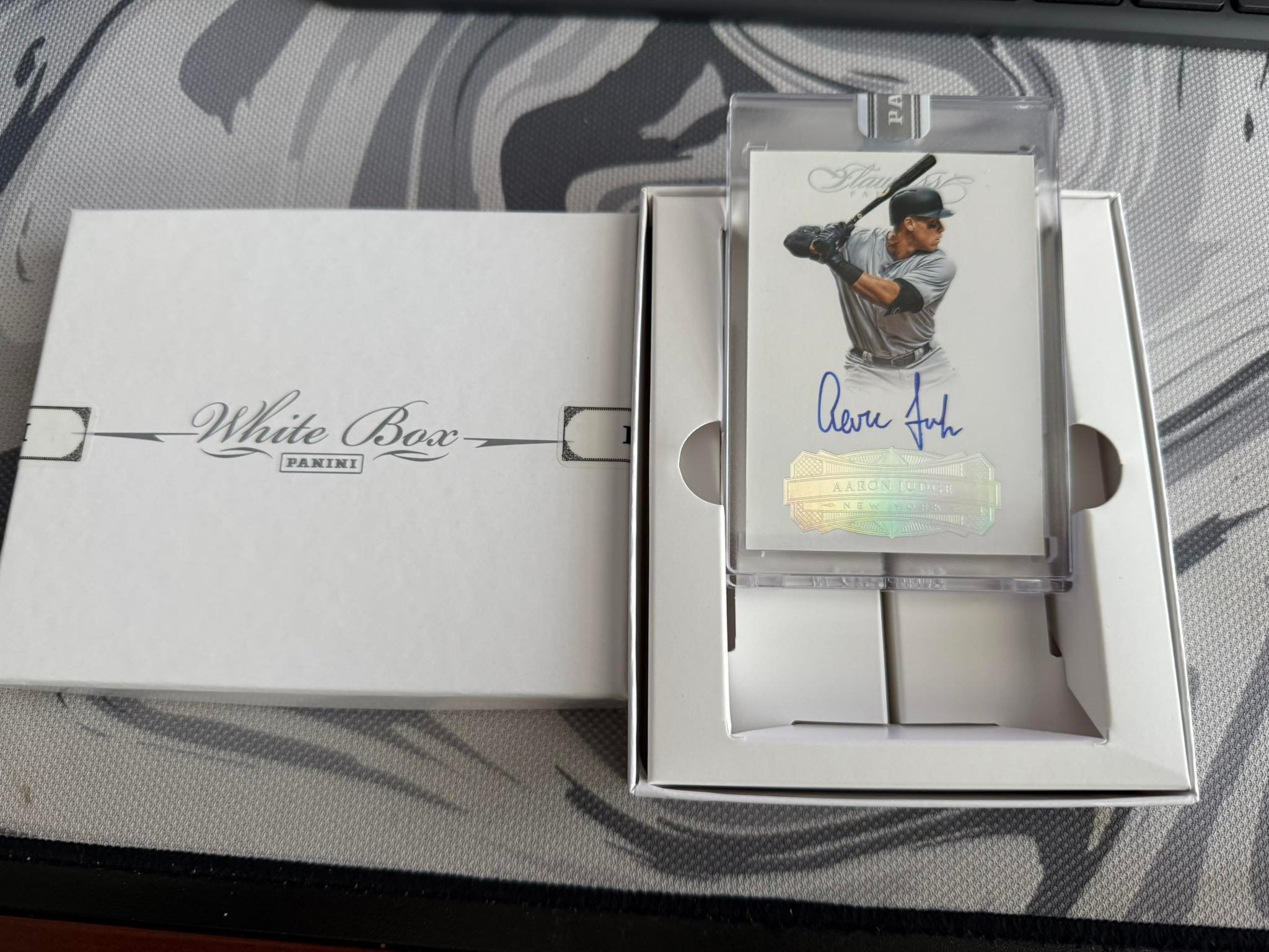 Panini Redemption Card: 2017 Flawless Aaron Judge Auto