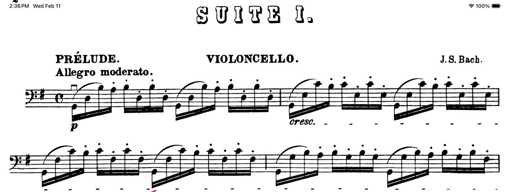 What edition of Bach suites is this?