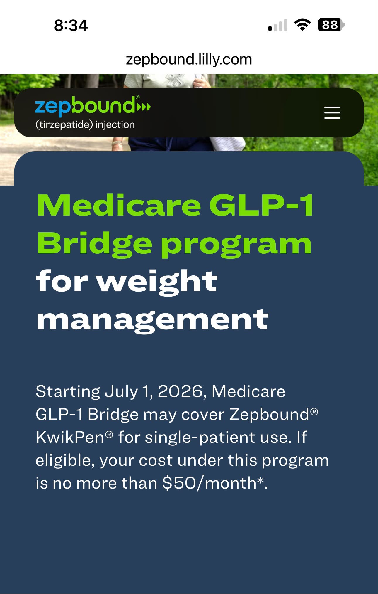 Are you eligible? Medicare's new GLP-1 Bridge program will cover certain weight-loss drugs starting this week. But as of now, the program isn't permanent: http://www.kgw.com/article/news/nation-world/medicare-covering-glp-1-weight-loss-drugs-bridge 