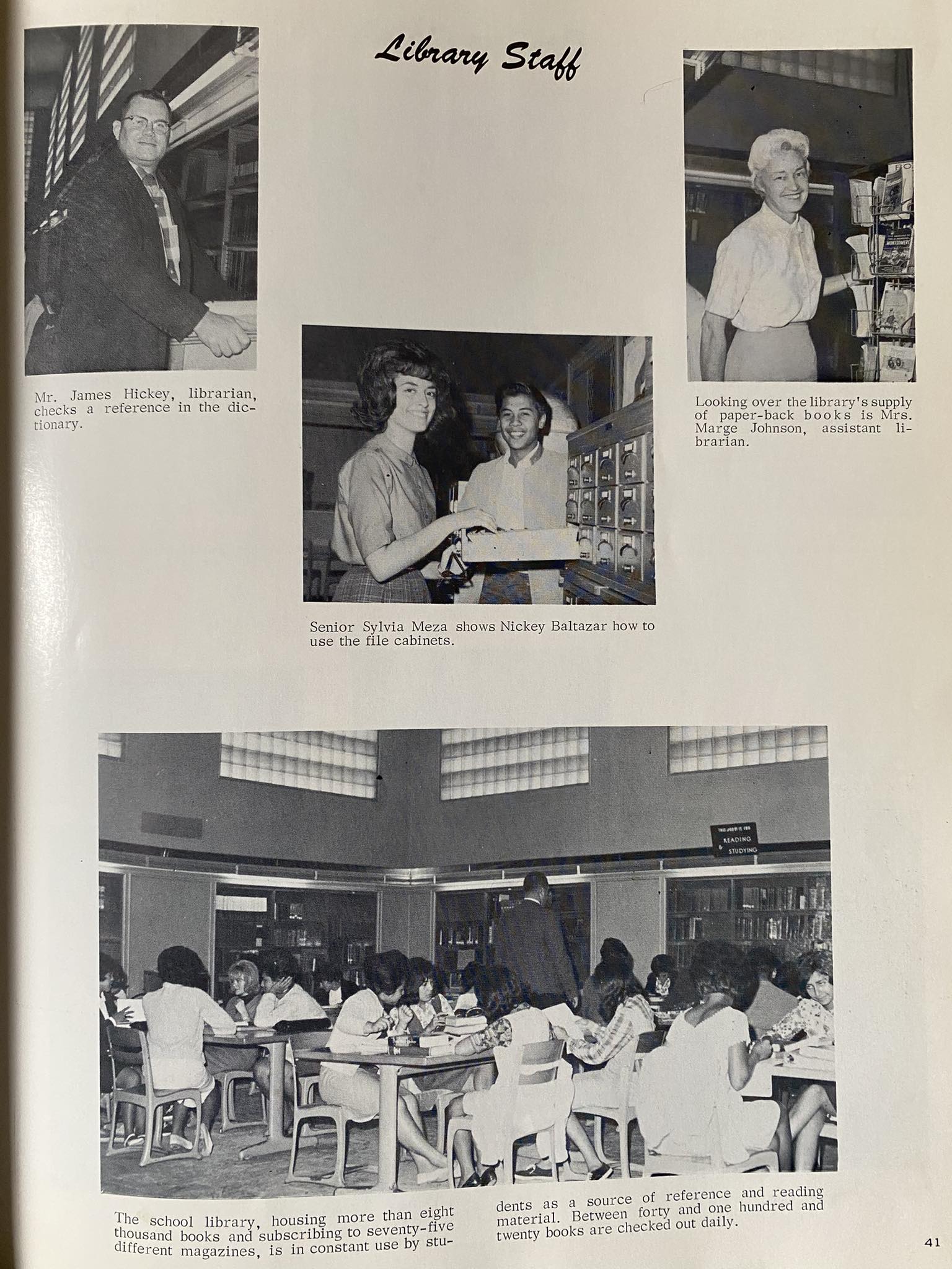 DELANO and proud of it.... | Library staff and Library- Delano High ...