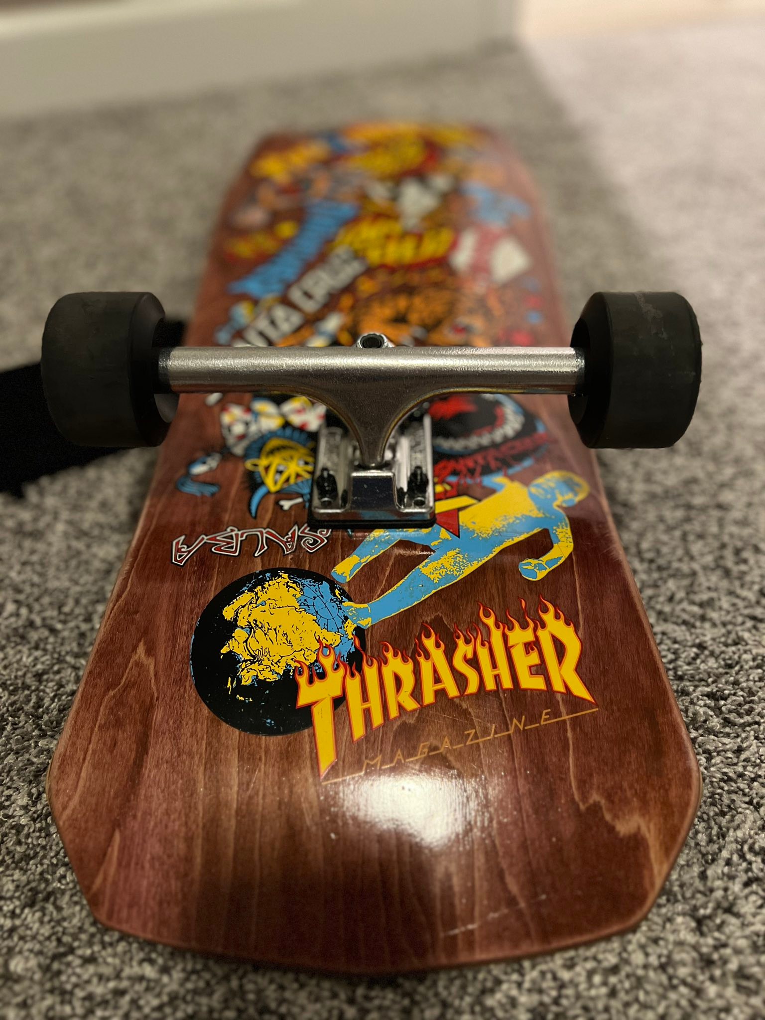 New 2025 Santa Cruz thrasher skateboard
