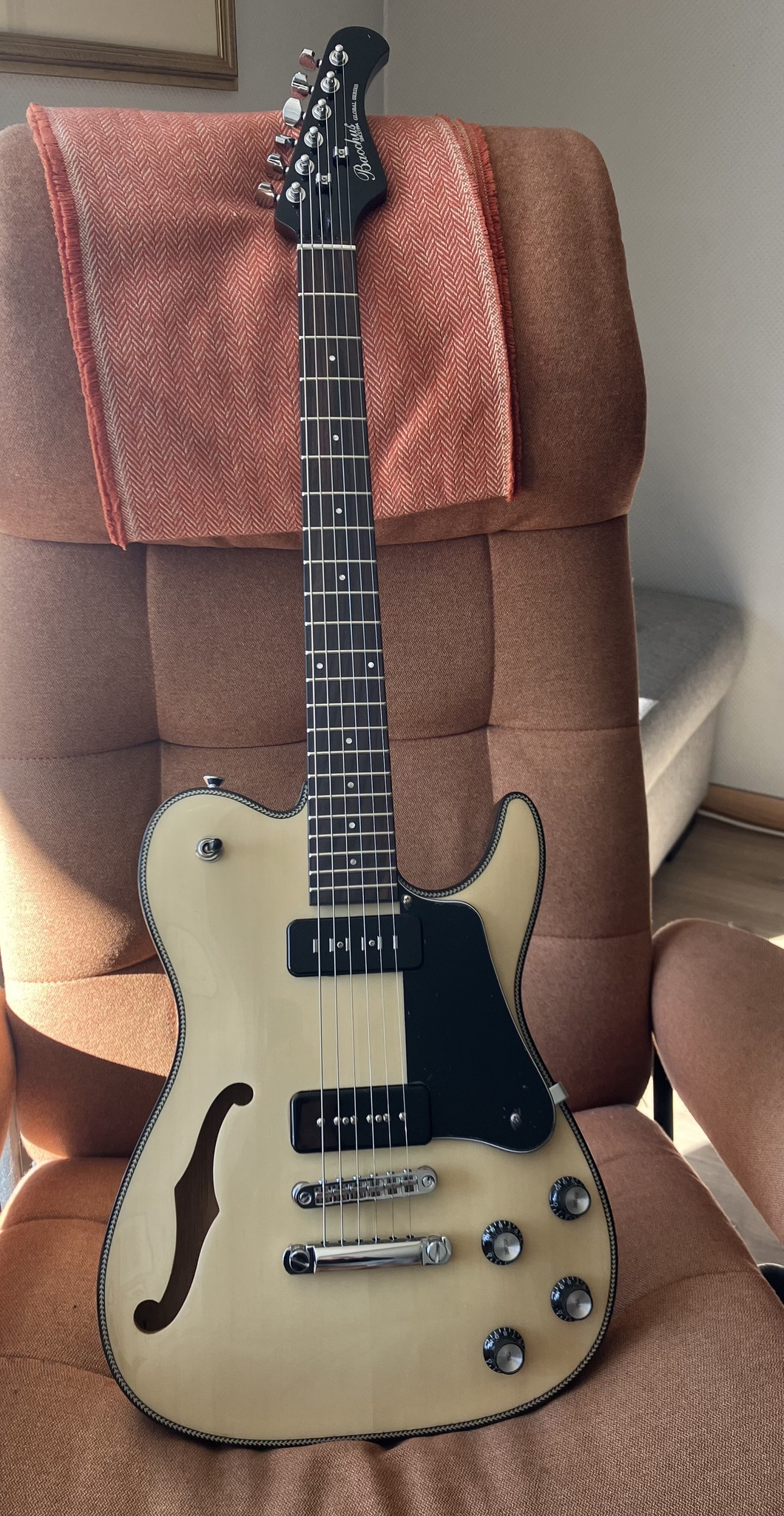 Bacchus Tele with P90 neck and roasted maple neck