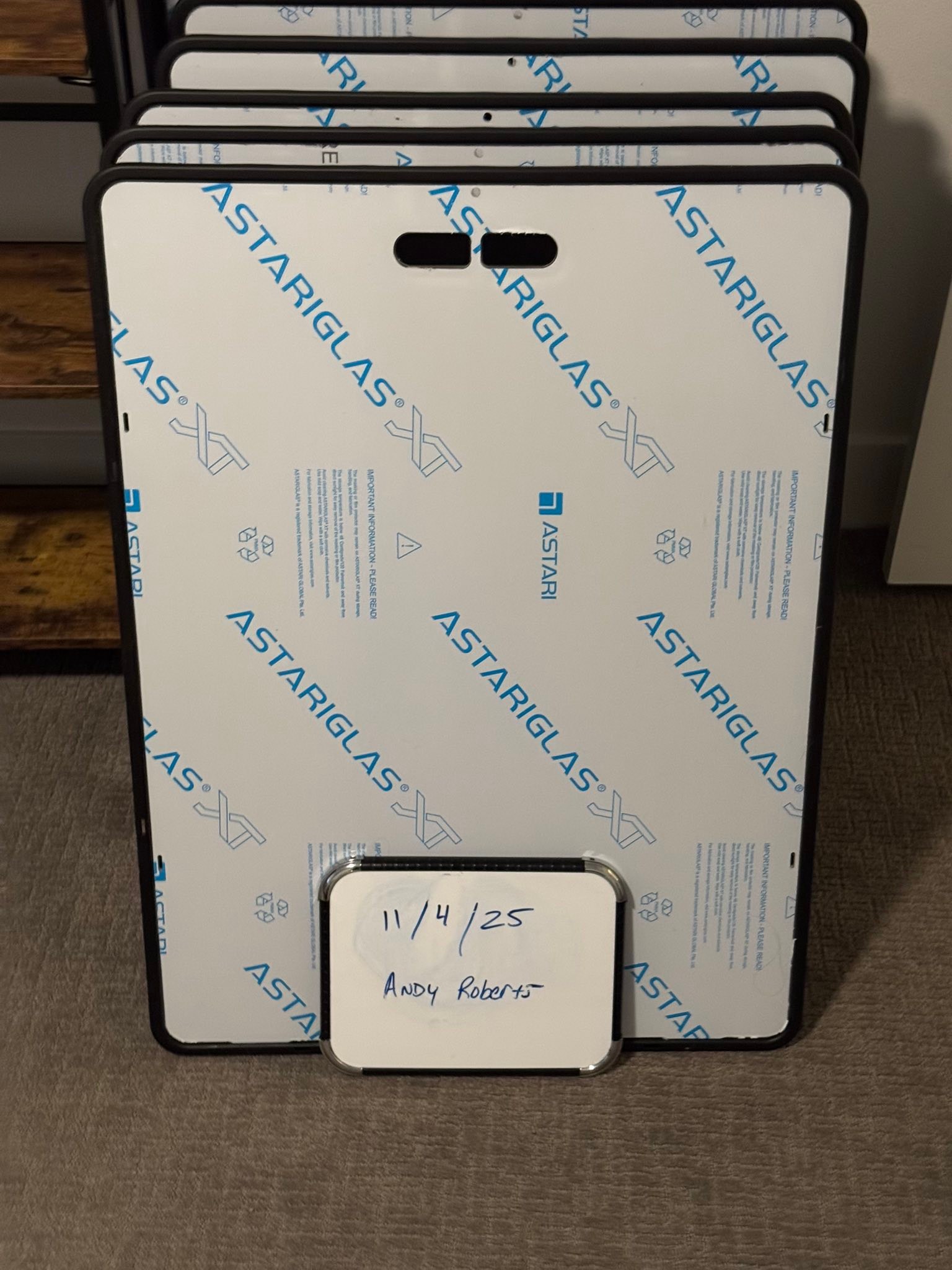 Display Case Card Risers Stands - Perfect fit for Zion Cases - Qty: 27 Risers