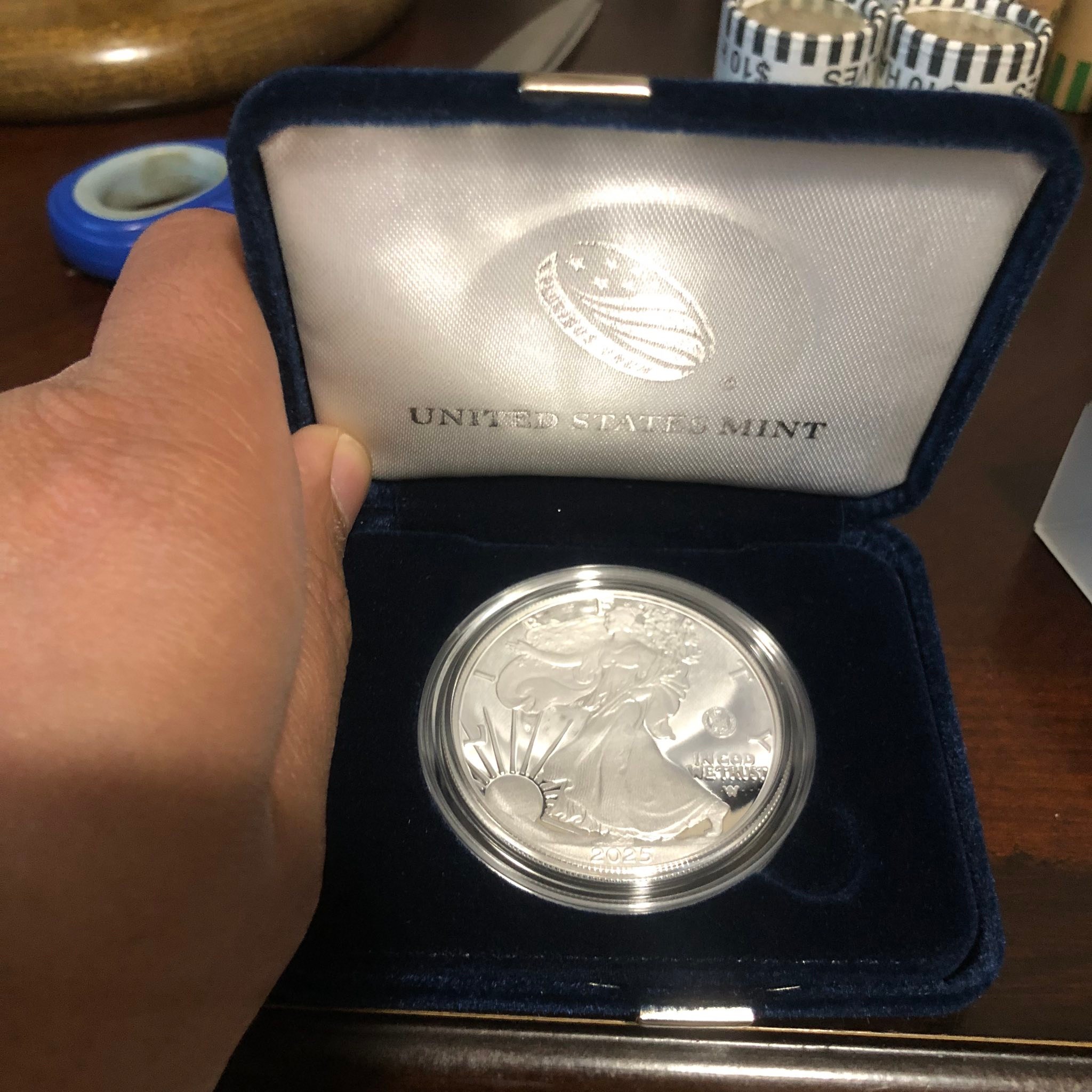 2025 P Silver Eagle 1 Oz Proof – Marine 250th Anniversary Privy – NGC PF70 FR 250 (Presale)