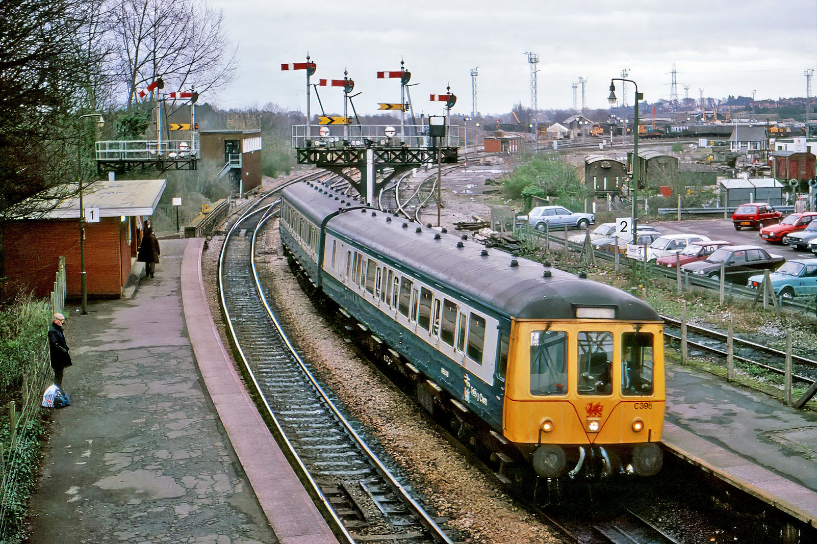 Rail Thing - 80s UK Railscene | Cardiff's Class 116 2-car unit C395 ...