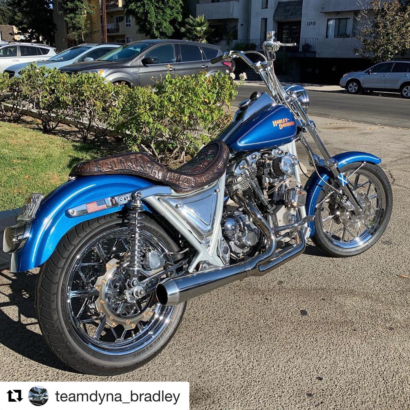 Sturgis - Happy #fxrfriday 🤘 @teamdyna_bradley 82 Shovel FXR is