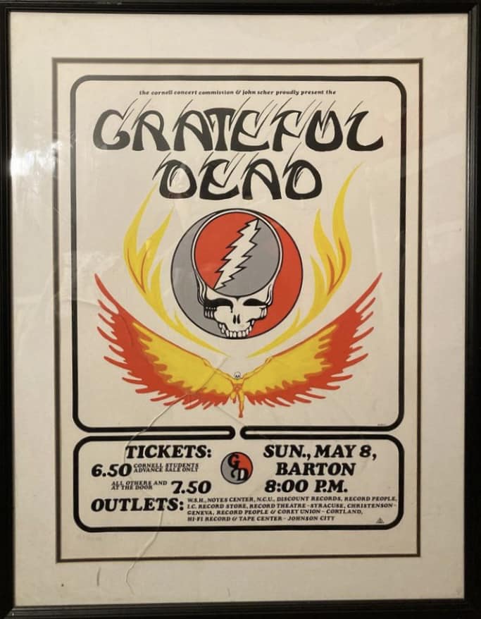 Cornell 77 Concert Poster Discussion and History