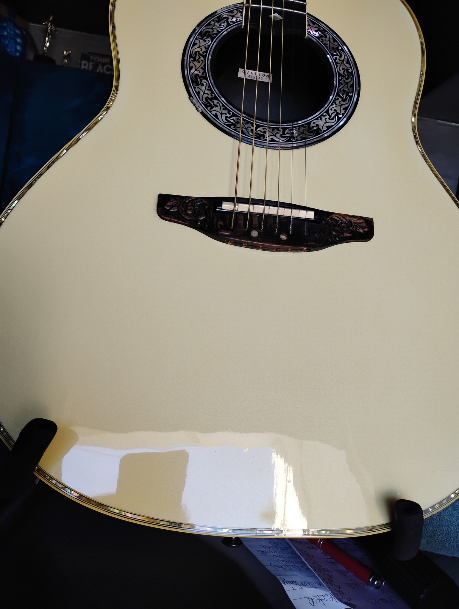1990 Ovation Custom Legend 1719-6P guitar for sale in Daytona