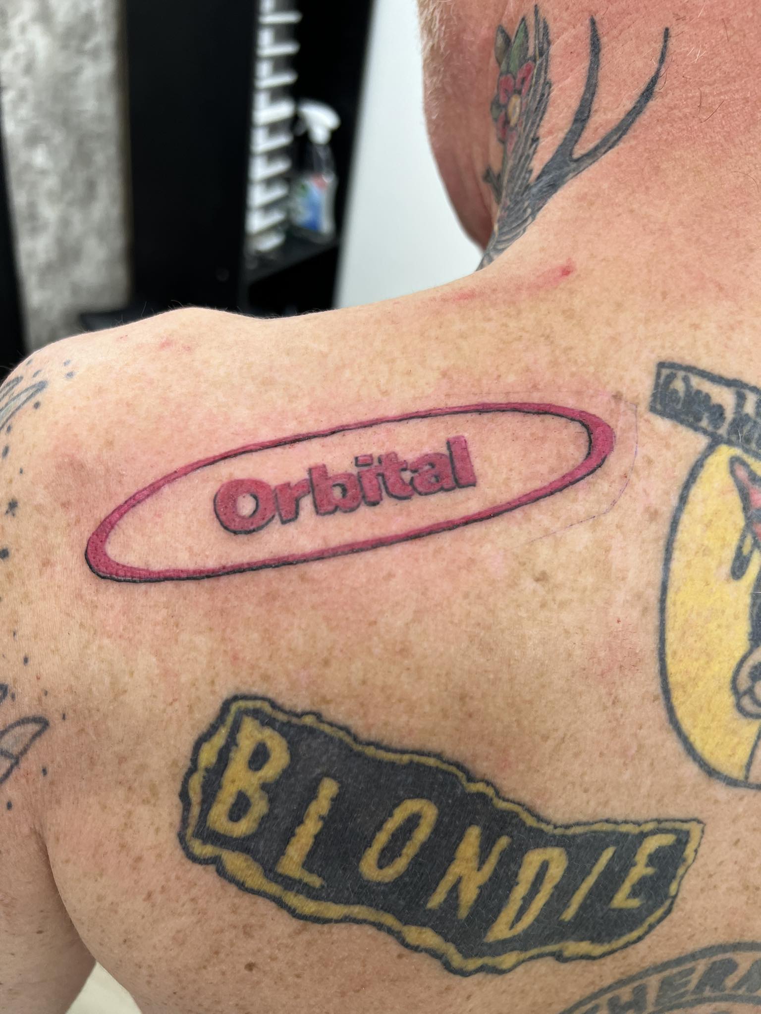 First tattoo, at Tomorrowland, to honour ORBYZ ❤️