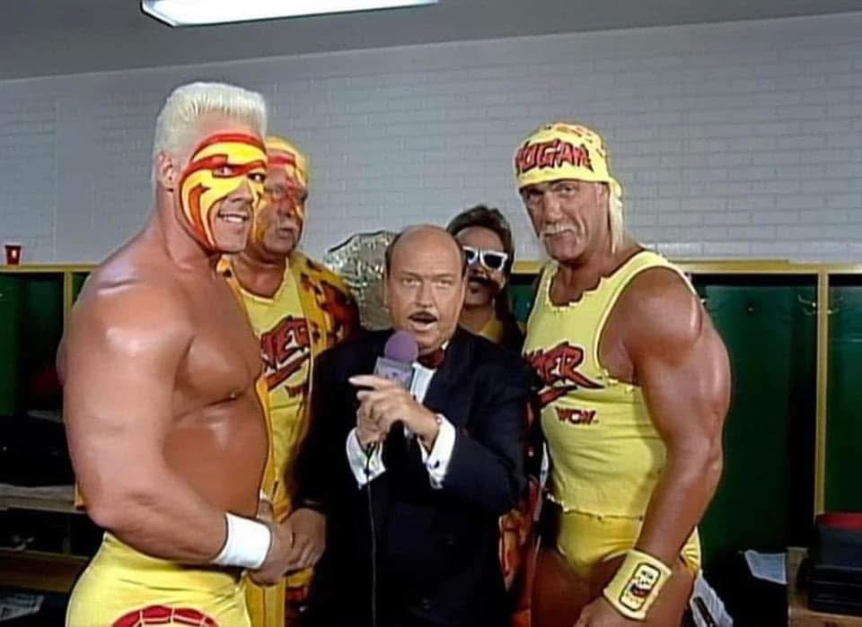Wrestling of the 80's & 90's | There’s alot of yellow and red in this ...