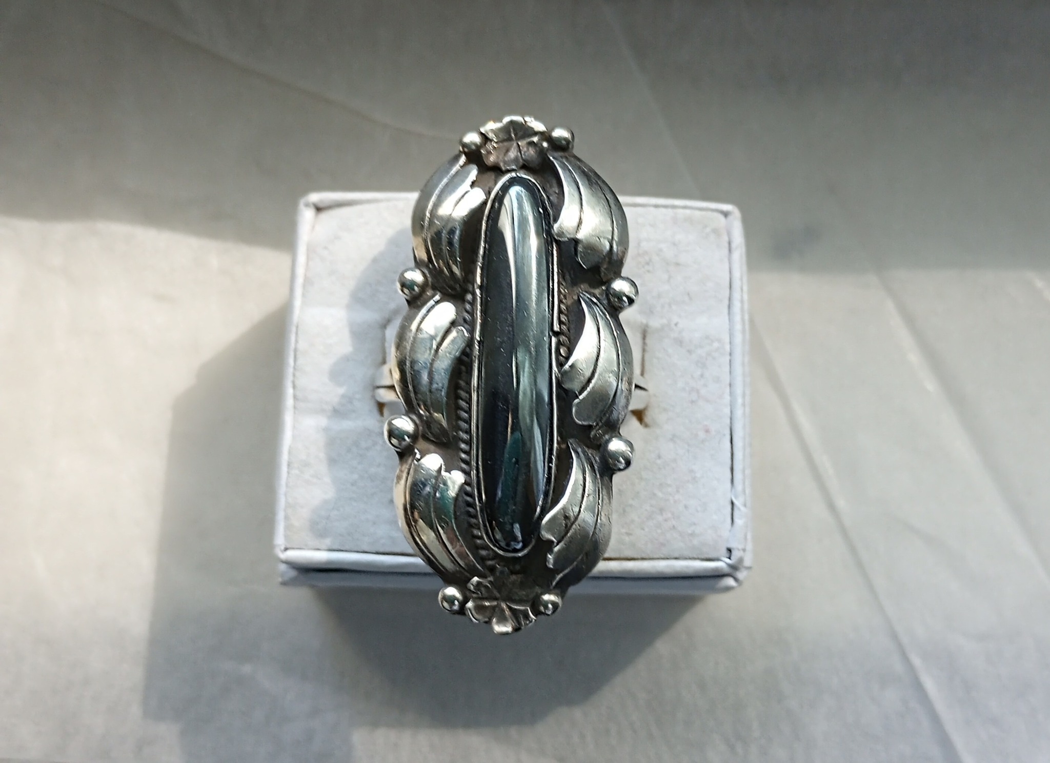 Genune Plan Sterlng Slver Rng Hallmarked Sold Band 925 Meander Handmade | eBay