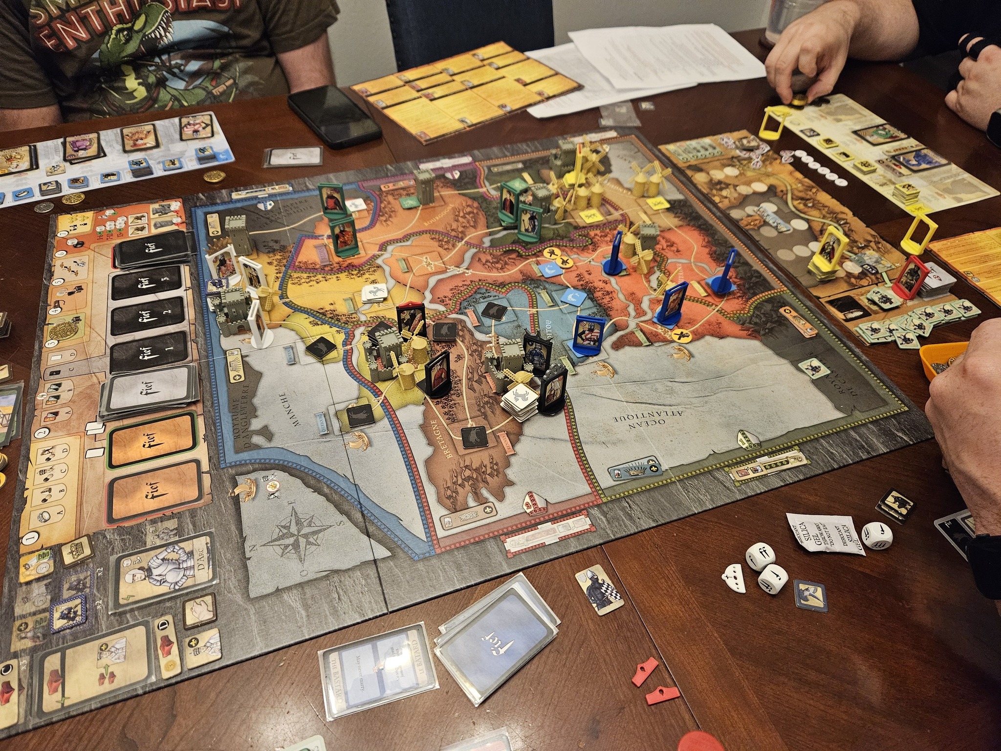 Fief France board game review with expansions