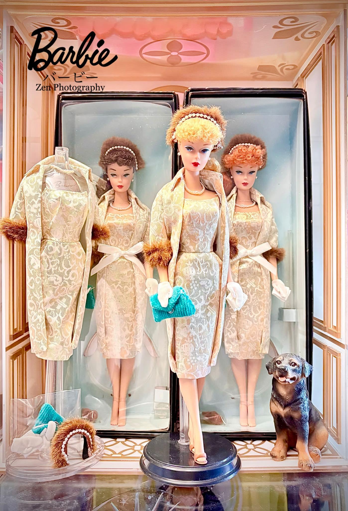 Vintage Barbie doll in new Evening Splendor outfit