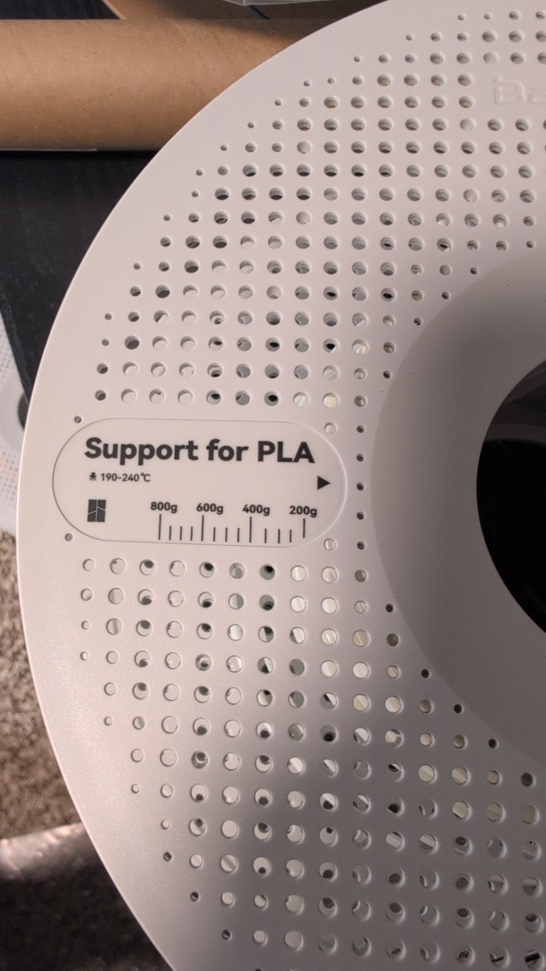 Bambu PLA support material causes printing issues with P1S