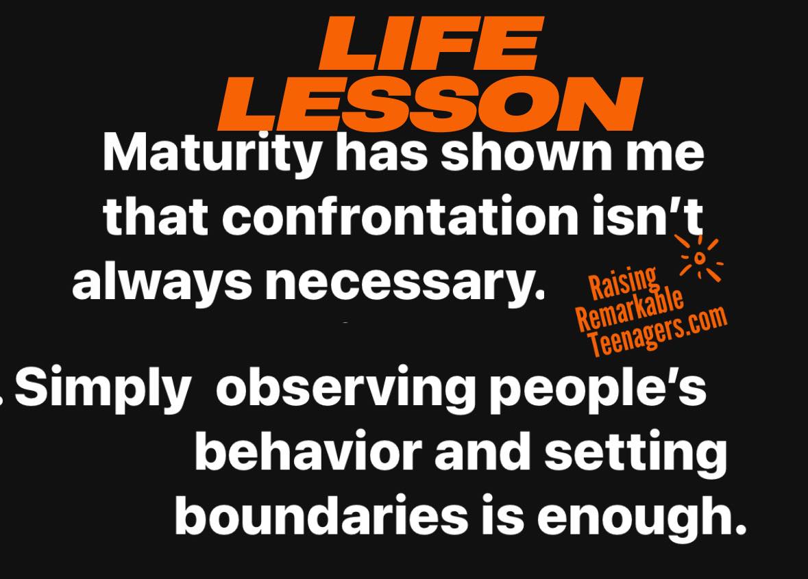 Angela - This is one of my life lessons—- do you have a a profound life ...