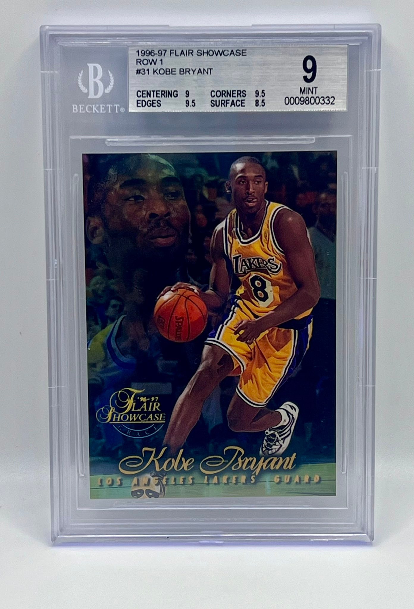 Kobe Bryant rookie card sold for $850 on Myslabs