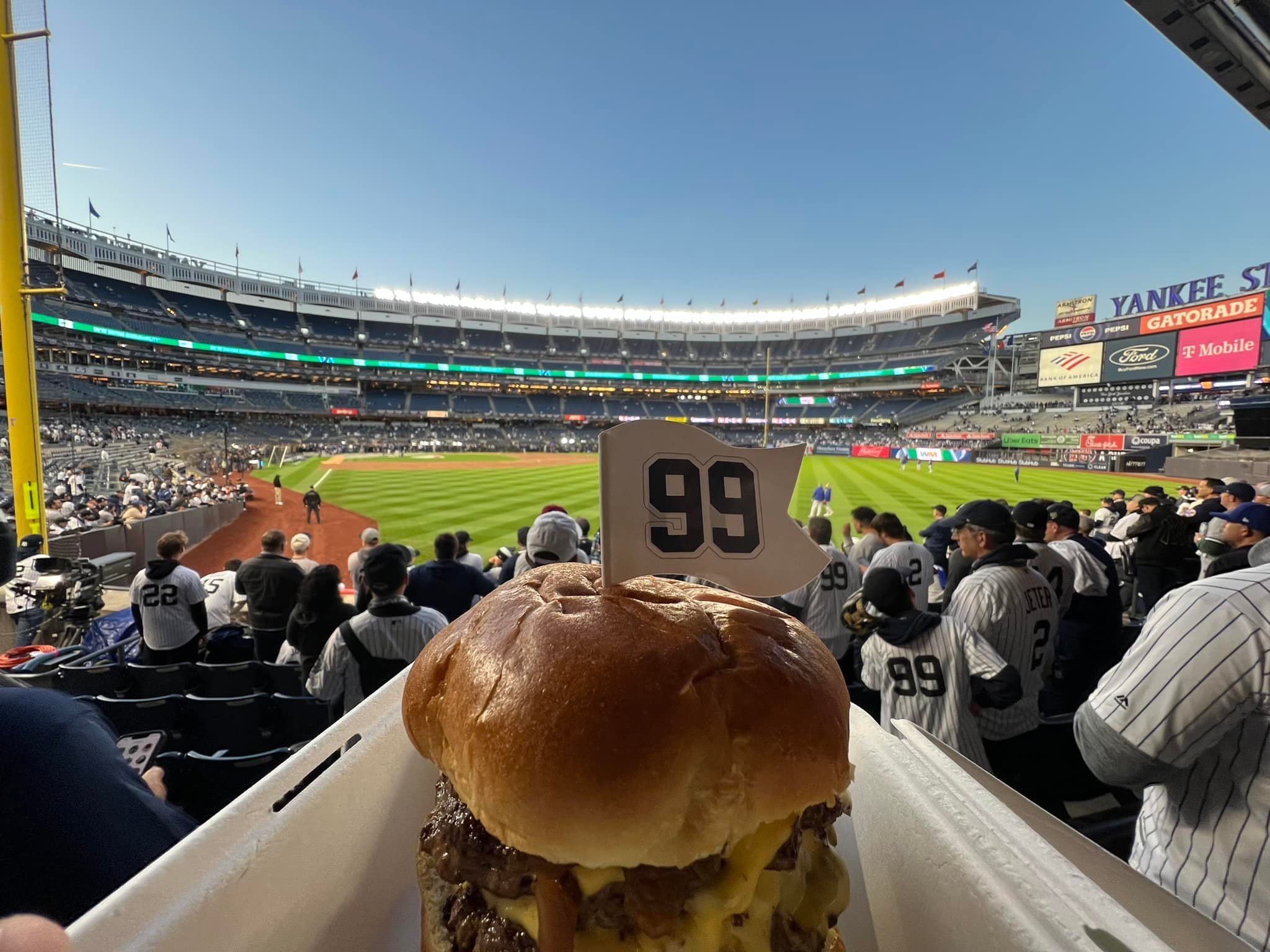 New at Yankee Stadium 🍿🍹 • Stadium Souvenir Popcorn Bucket with