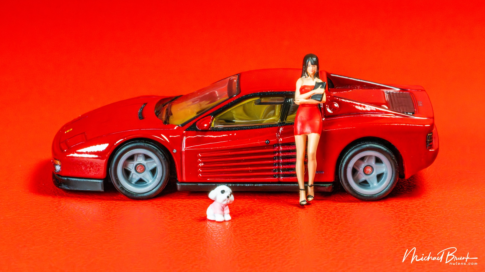 Hot wheels ferrari testarossa model