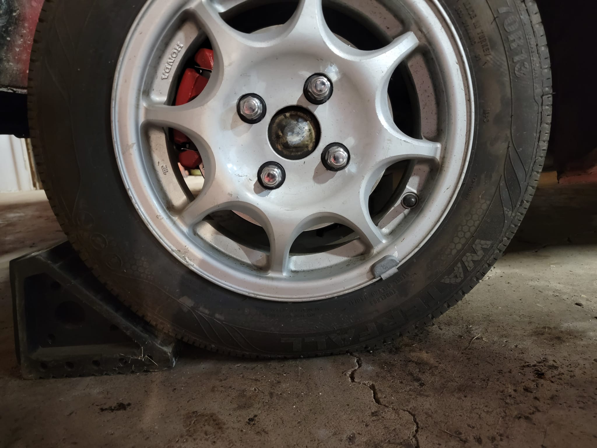Despite being told by the manufacturer of the rear disc brake
