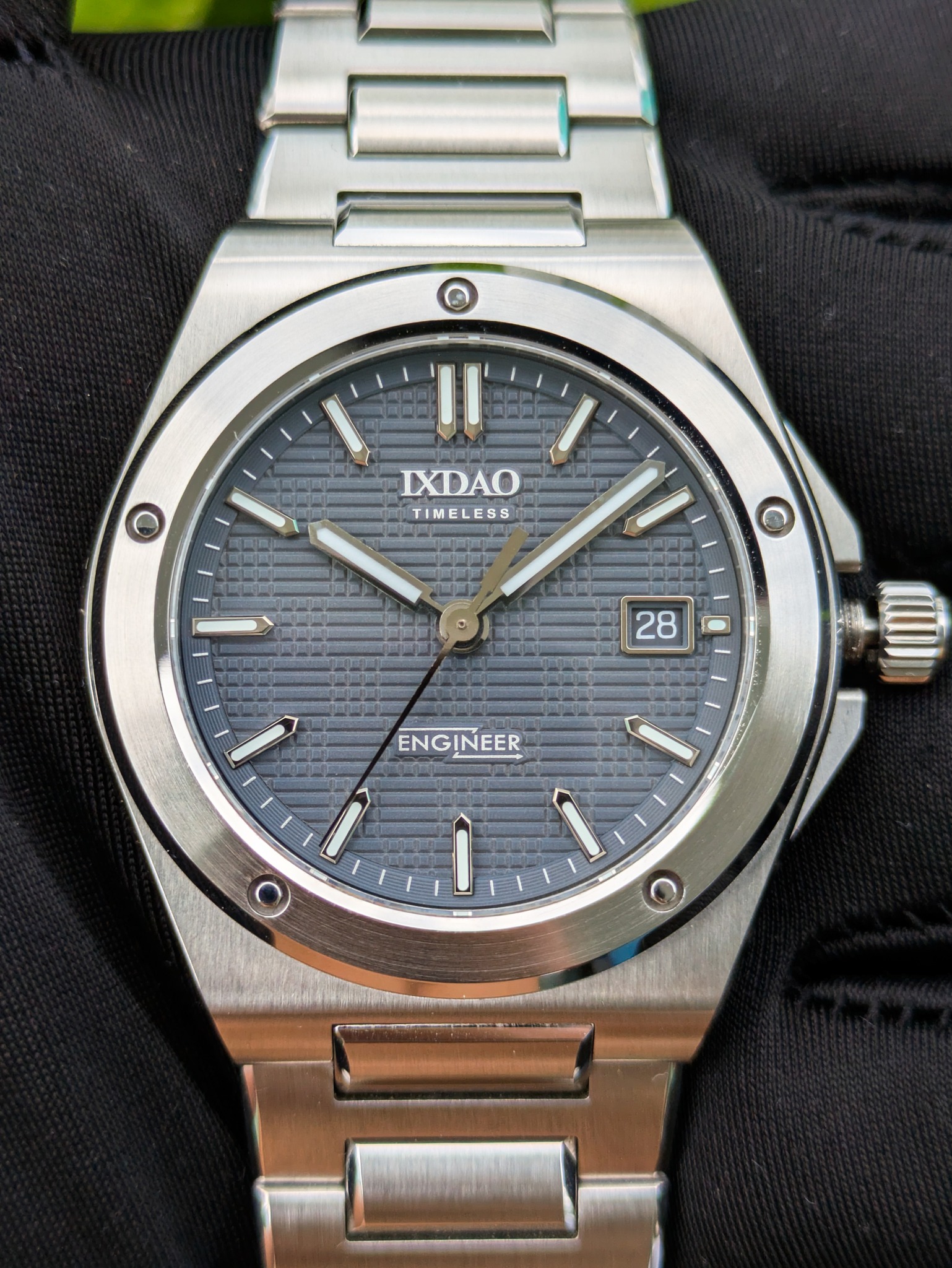 IXDAO - Engineer Size 40mm, mỏng 11m Kính Shapphire phủ AR Máy hi 