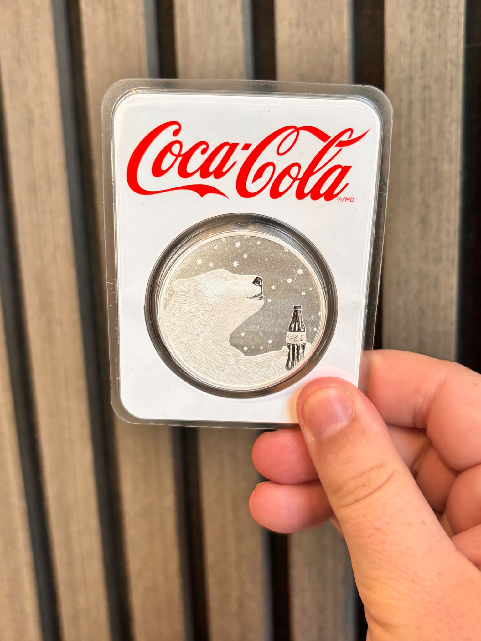 Coca Cola Silver 1oz £73 CocaCola Coca Cola /MD F ናር 生蛋