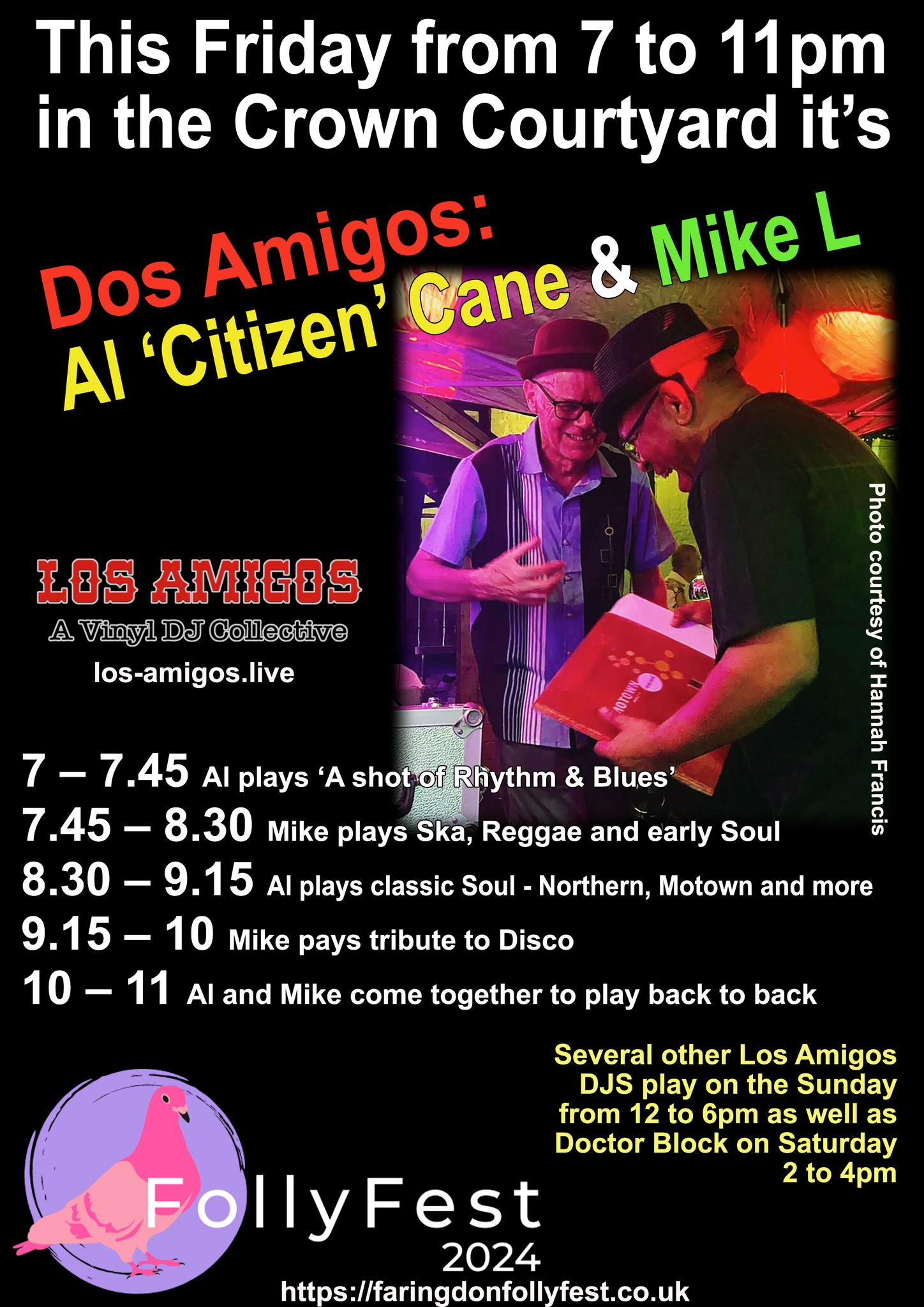 Los Amigos Vinyl DJ Collective at Clubhouse on June 27th