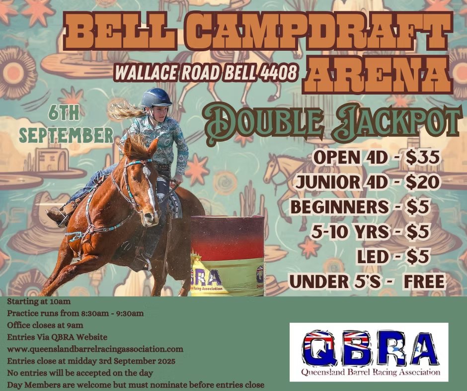 QBRA - Queensland Barrel Racing Association | Facebook