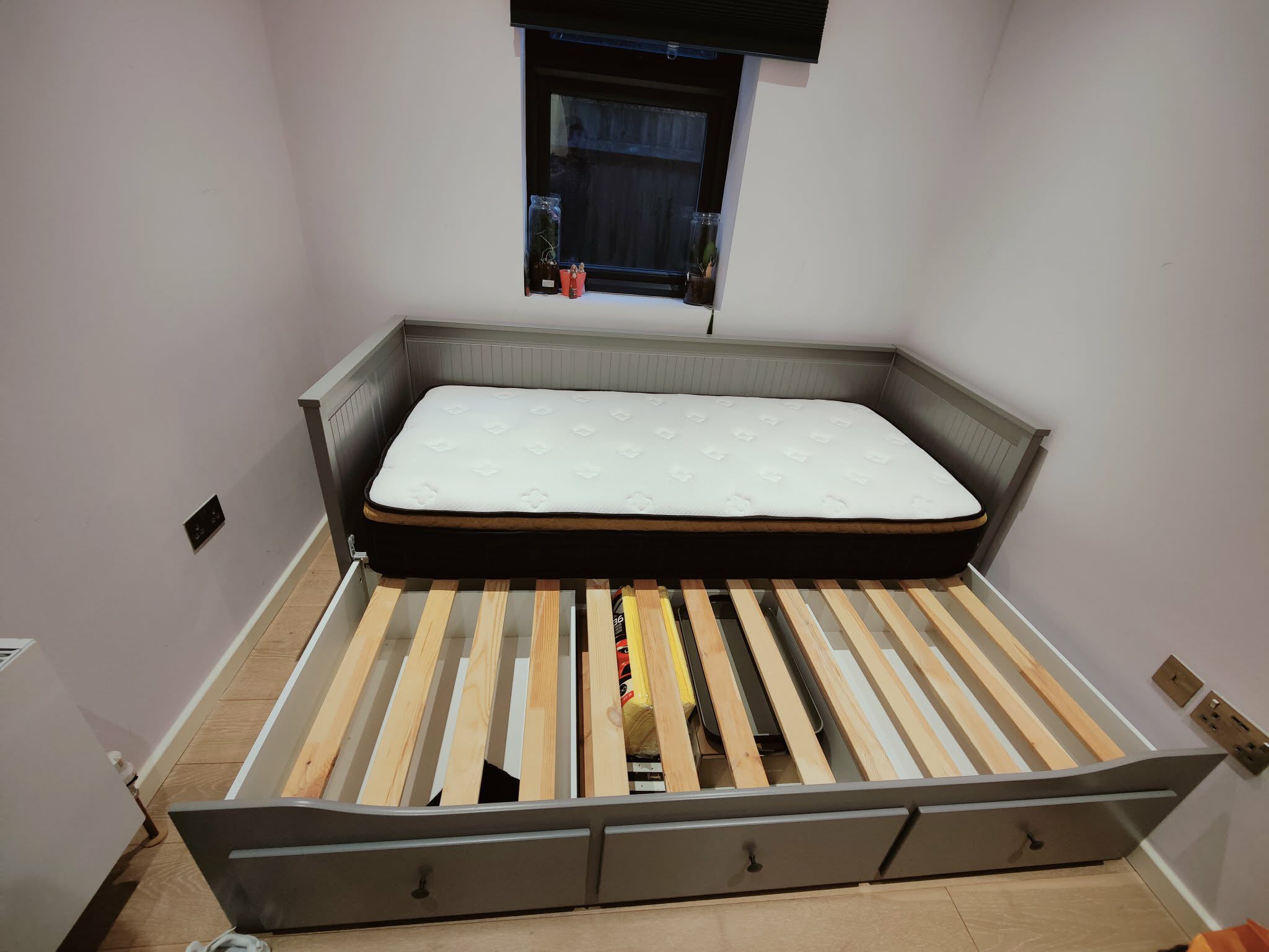 IKEA Norddal Bunk Bed Frame, convertible into 2 units Single Bed 