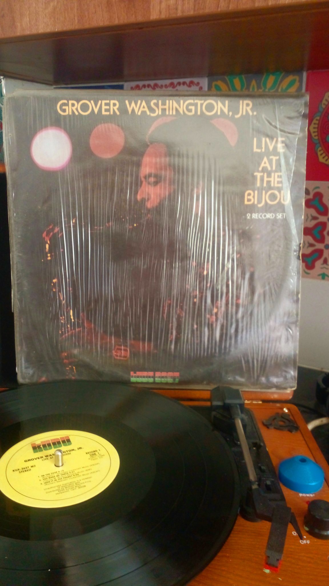 Grover Washington, Jr. “Live at the Bijou” Six tracks, four sides