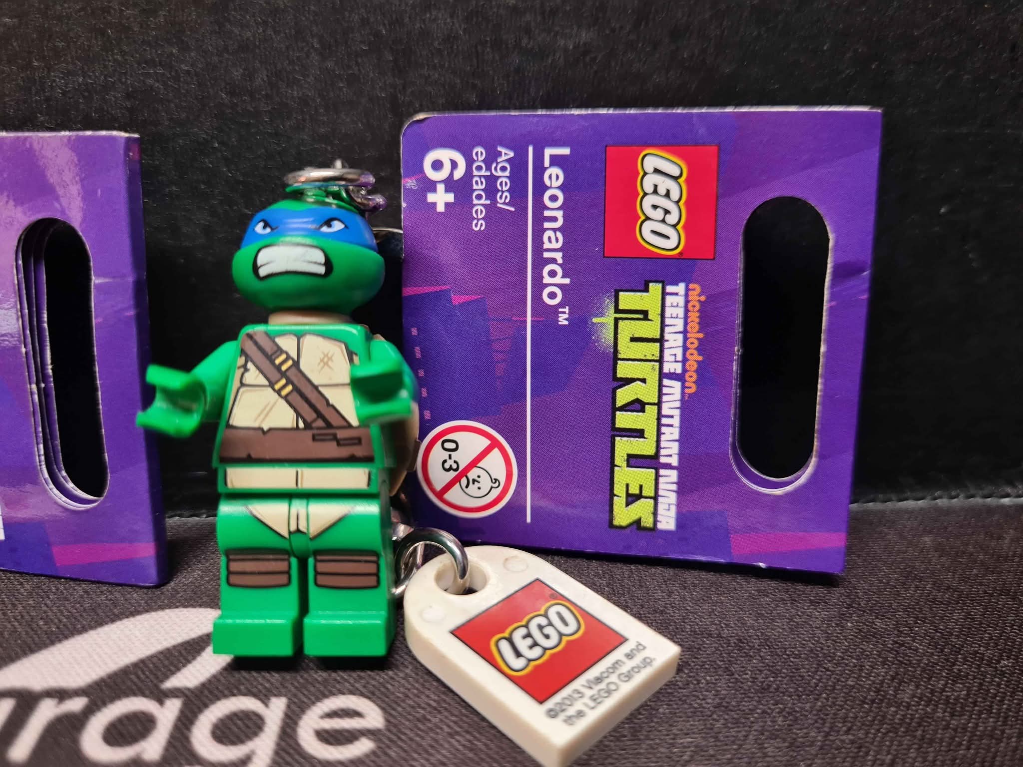 [Loose] Raphael, Donatello, and Leonardo Keychains - LEGO Teenage ...