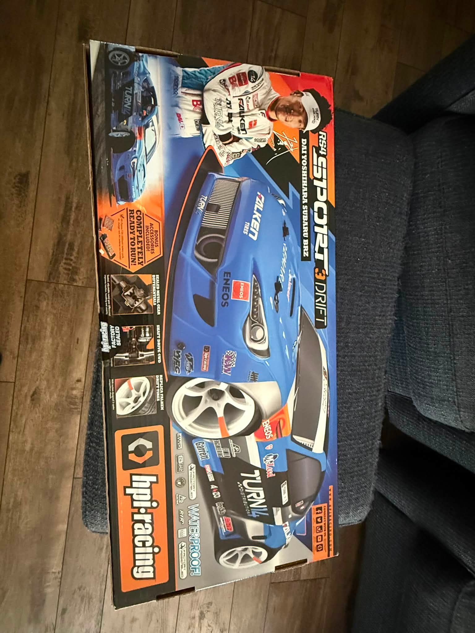 New HPI RS4 Sport 3 Dai Yoshihara RTR kit for RC drifting fun