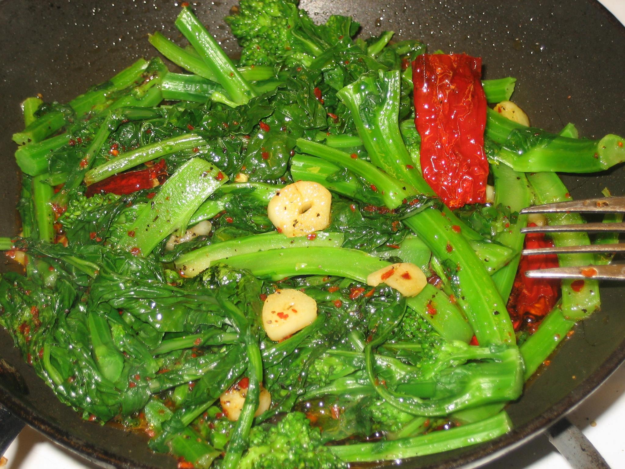 ABRUZZESI DEL MONDO | Broccoli di rape last night for dinner....one of ...