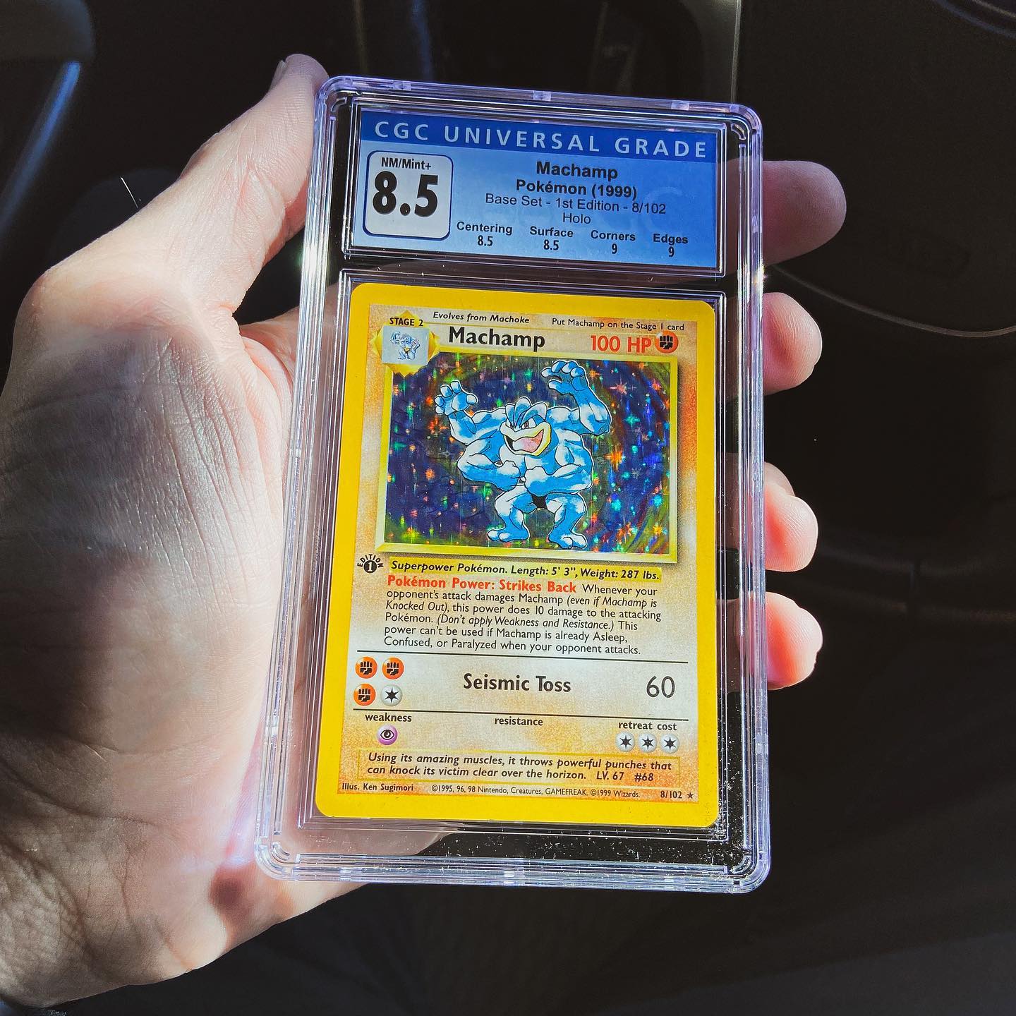 Does anyone has a Chinese base set machamp in PSA 9 for sale? Thanks