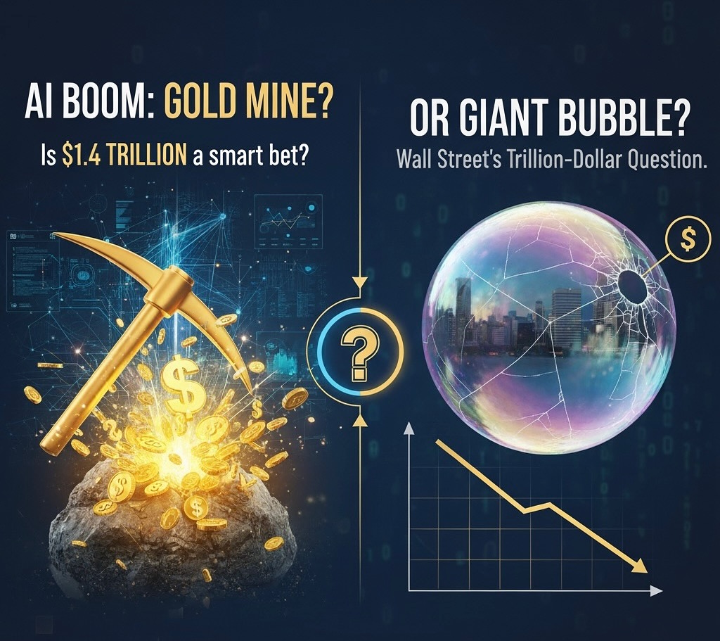 Hrishikesh - The $1.4 Trillion AI Question Is the AI boom a gold mine ...