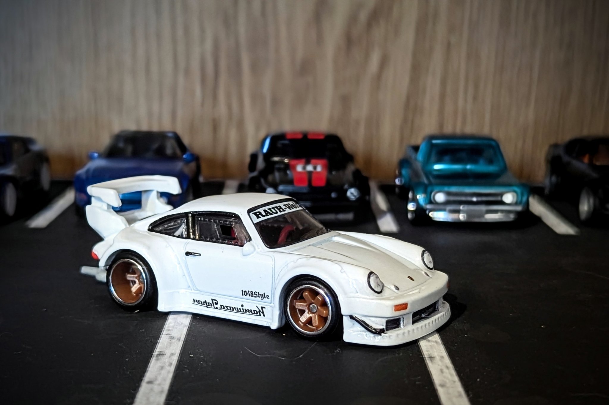 The White RWB premium is darn near tragic. The White version gets