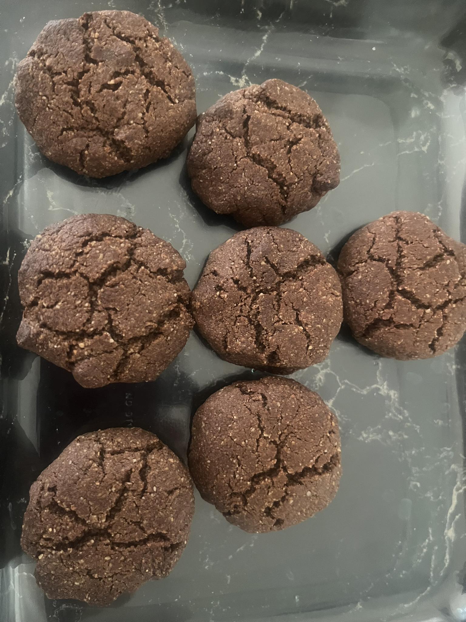 Gluten-free chocolate cookie recipe with almond meal