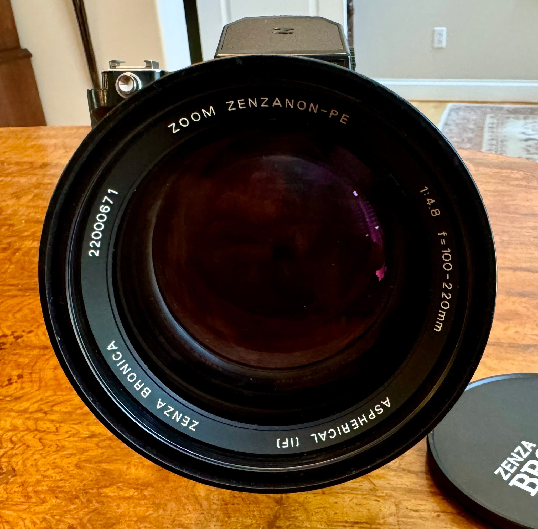 Zenza Bronica ETRS 20th anniversary camera with Zenzanon-PE 100
